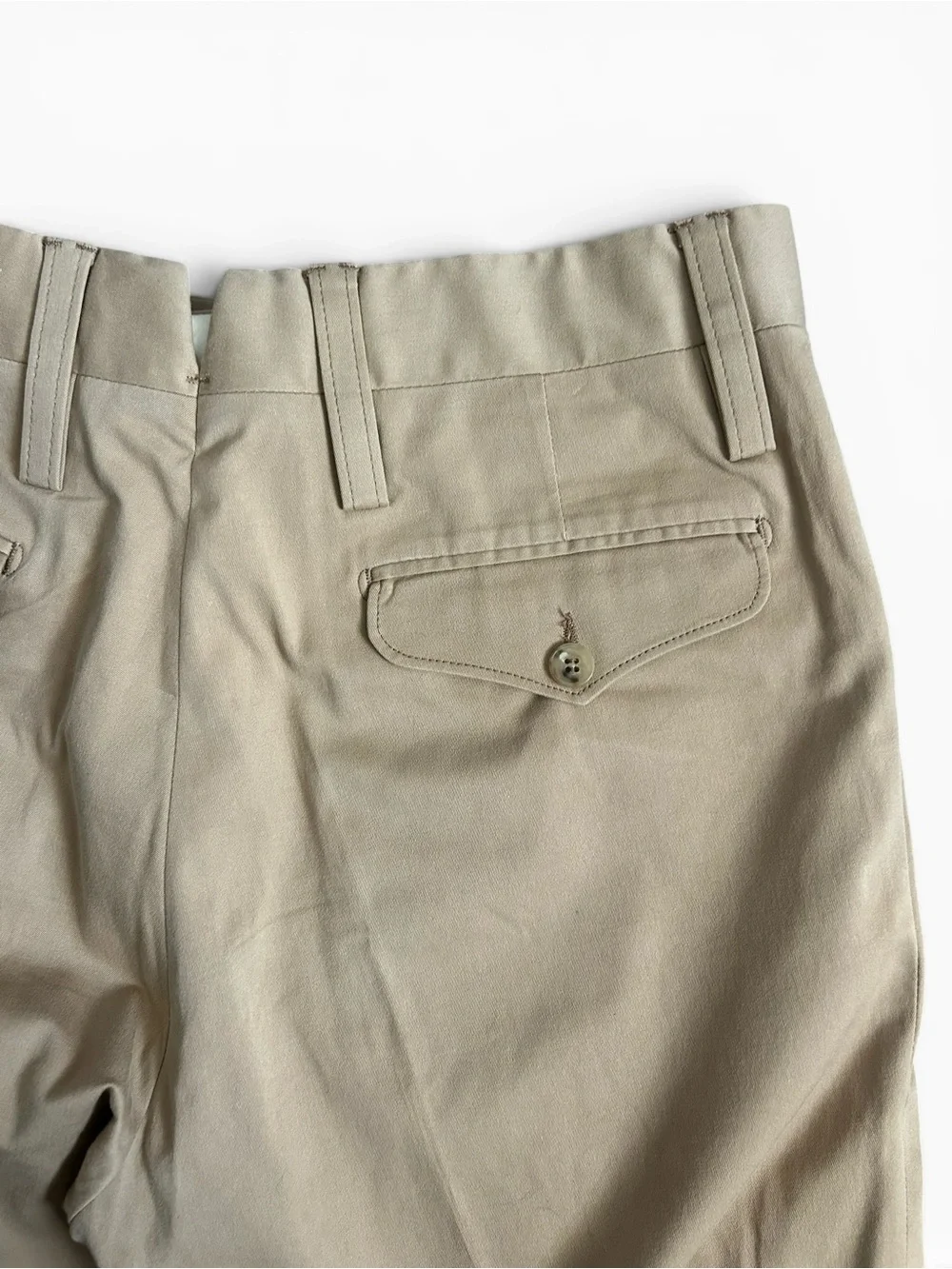 90s Y2K Men’s GUCCI Khaki Pants, 31” X 32.5”